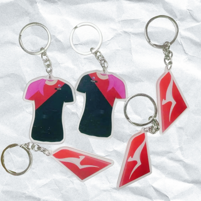 qantas cabin crew tags