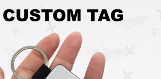 Custom crew tag gift idea for flight attendants