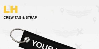 Lufthansa Flight Attendant Gifts: Practical Cabin Crew Ideas Lufthansa cabin crew luggage tag straps for practical flight attendant gifts