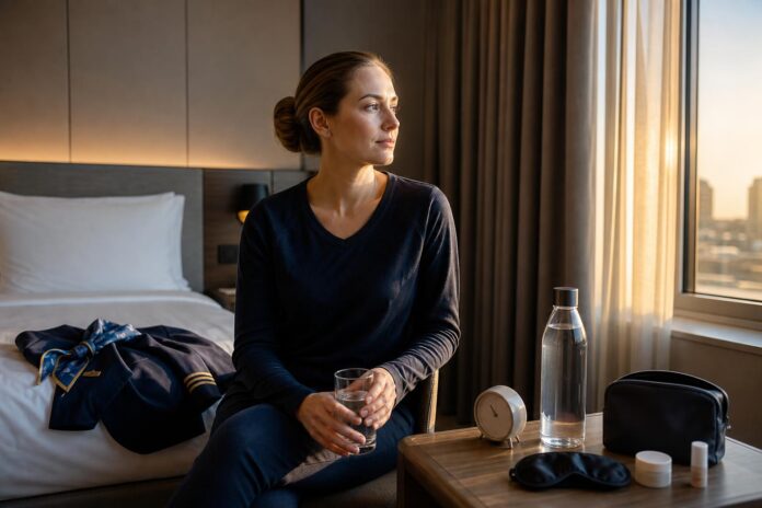Hotel safety tips for cabin crew - crew travel security and layover checklist guide